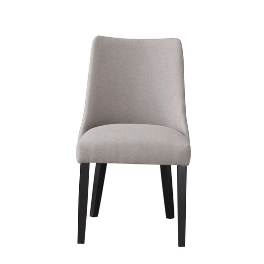 Xena - Upholstered Side Chair (Set of 2) - Gray - Hornell Furniture Outlet