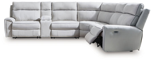 Social Pointe - Reclining Sectional - Hornell Furniture Outlet