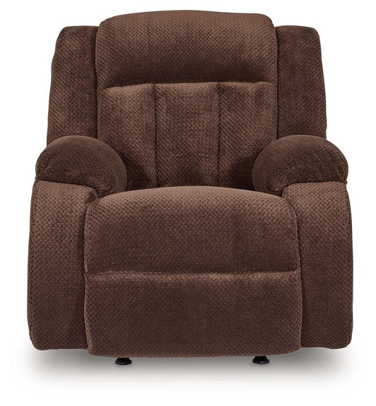 Free Wake - Chocolate - Power Rocker Recliner - Hornell Furniture Outlet