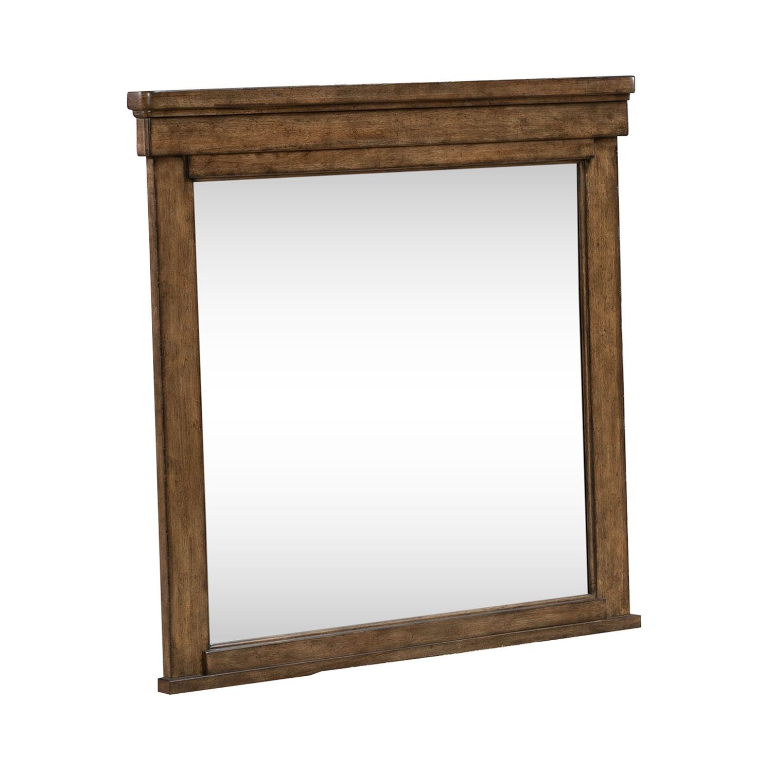 Carolina Park - Mirror - Brown - Hornell Furniture Outlet