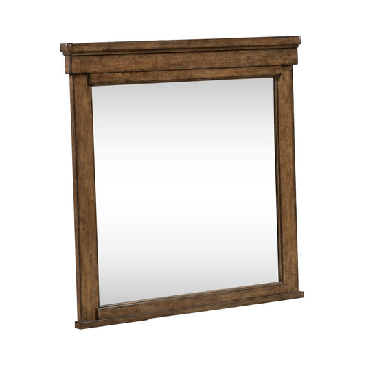 Carolina Park - Mirror - Brown - Hornell Furniture Outlet