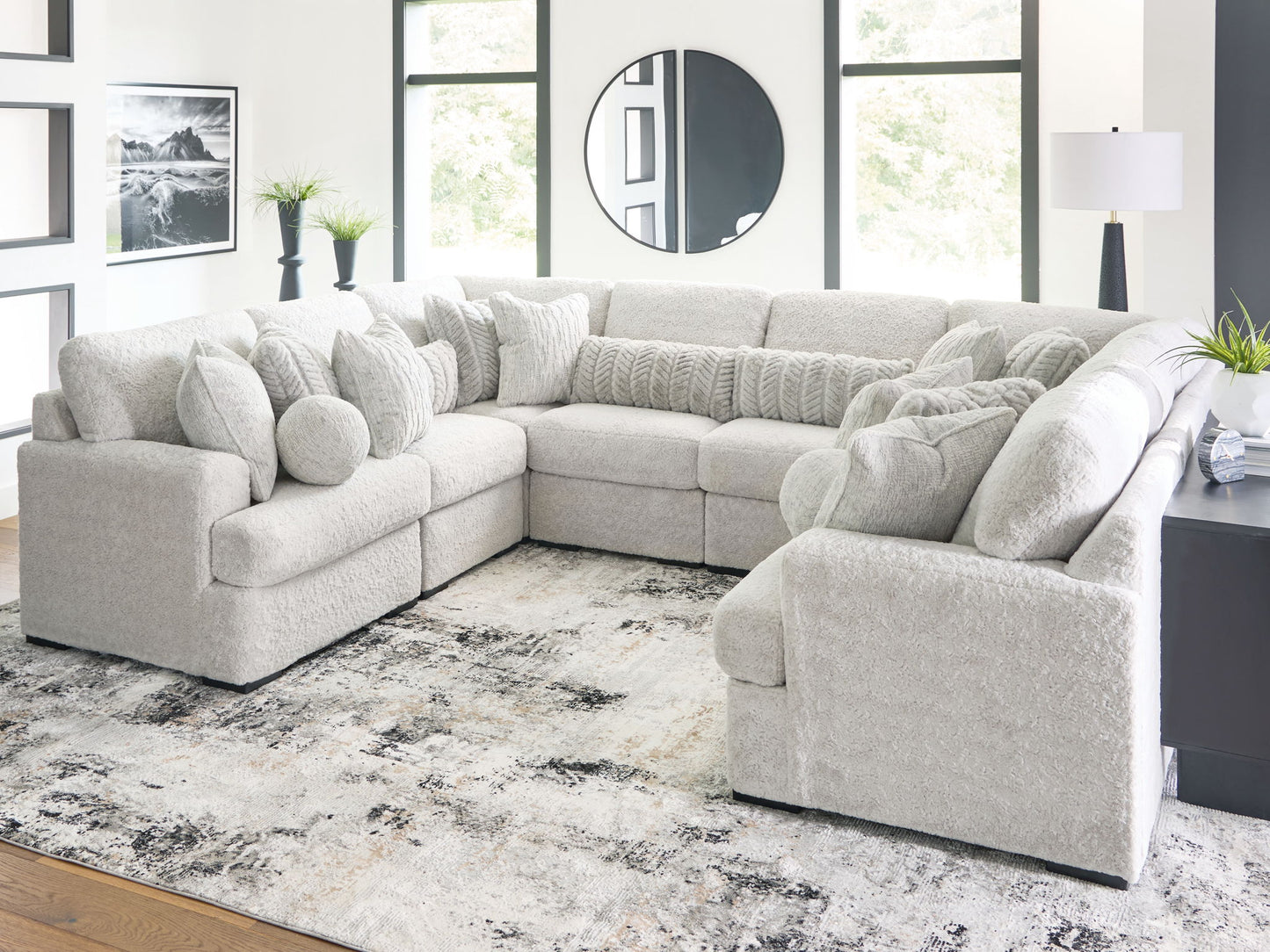 Cuddle Plush - Sectional - Hornell Furniture Outlet