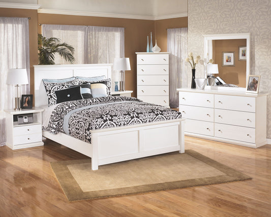 Bostwick Shoals - White - Five Drawer Chest - Hornell Furniture Outlet