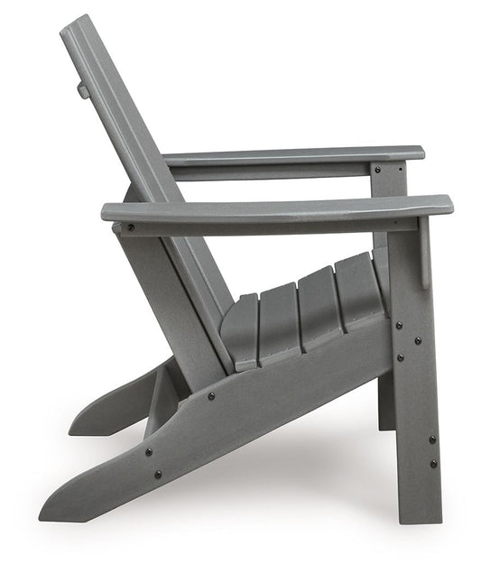 Cove Beach - Adirondack Chair - Gray - Hornell Furniture Outlet