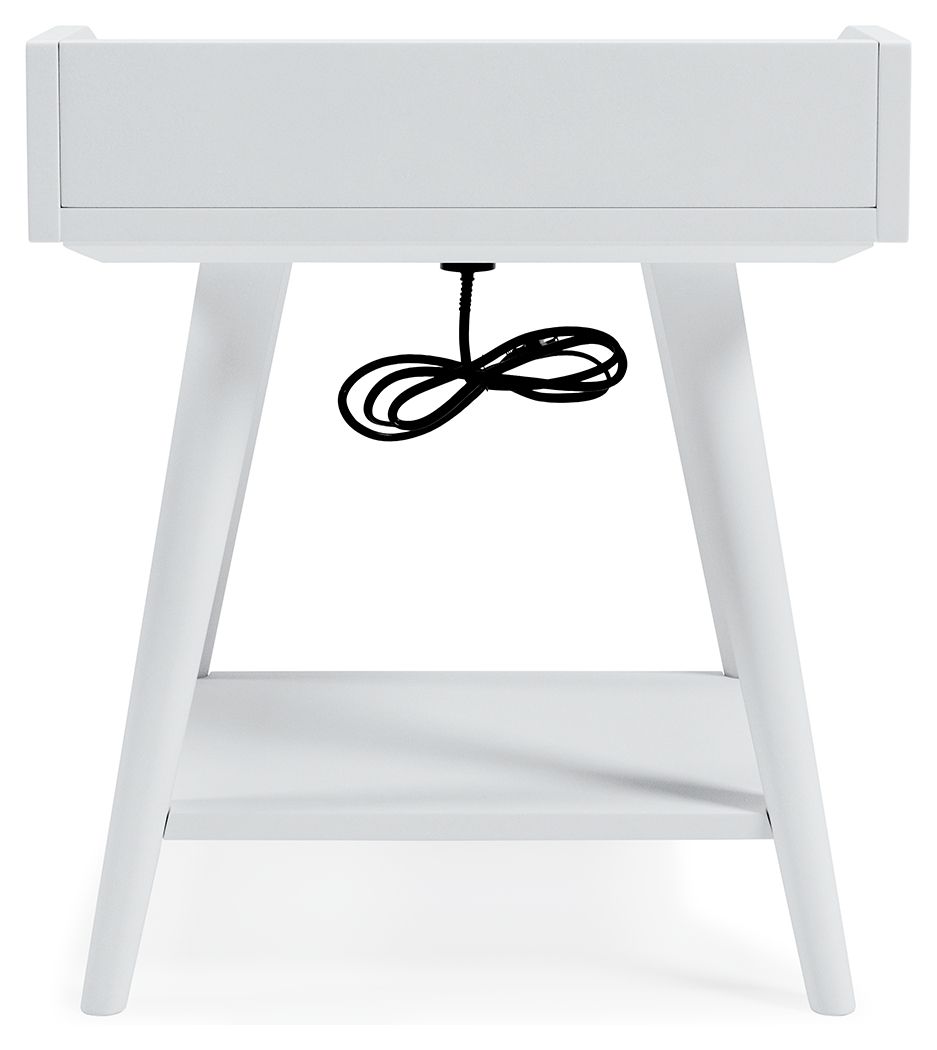 Blariden - White - Accent Table - Hornell Furniture Outlet