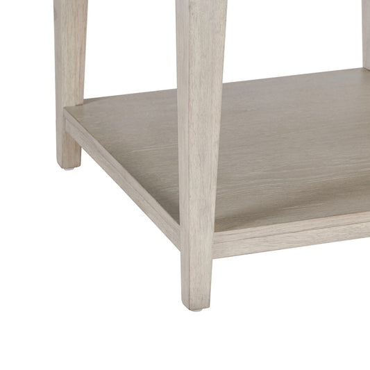 New Haven - End Table - Sanctuary White - Hornell Furniture Outlet