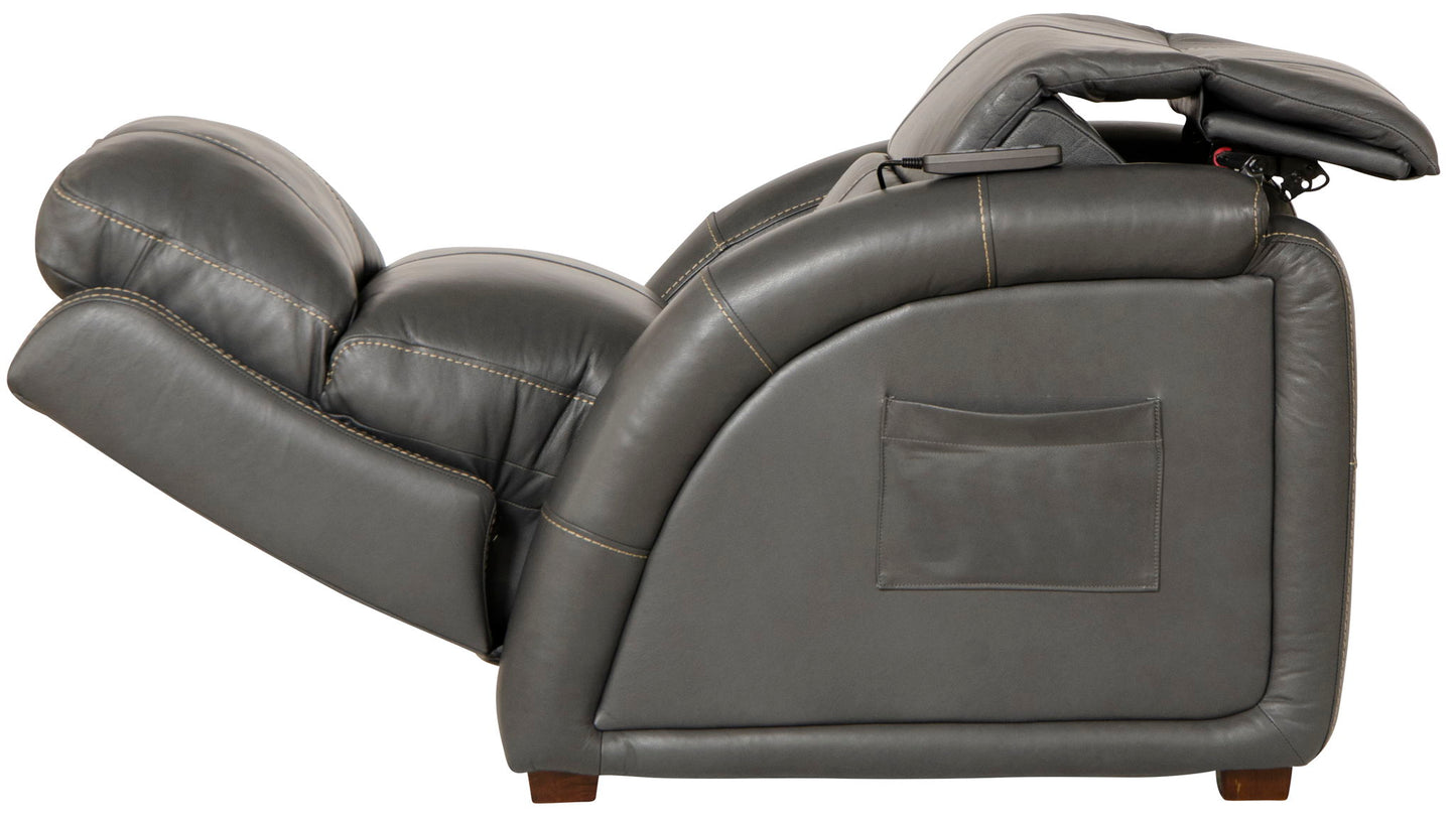 Reliever - Power Headrest Power Lay Flat Reclining With CR3 Massage / Zero Gravity - Hornell Furniture Outlet