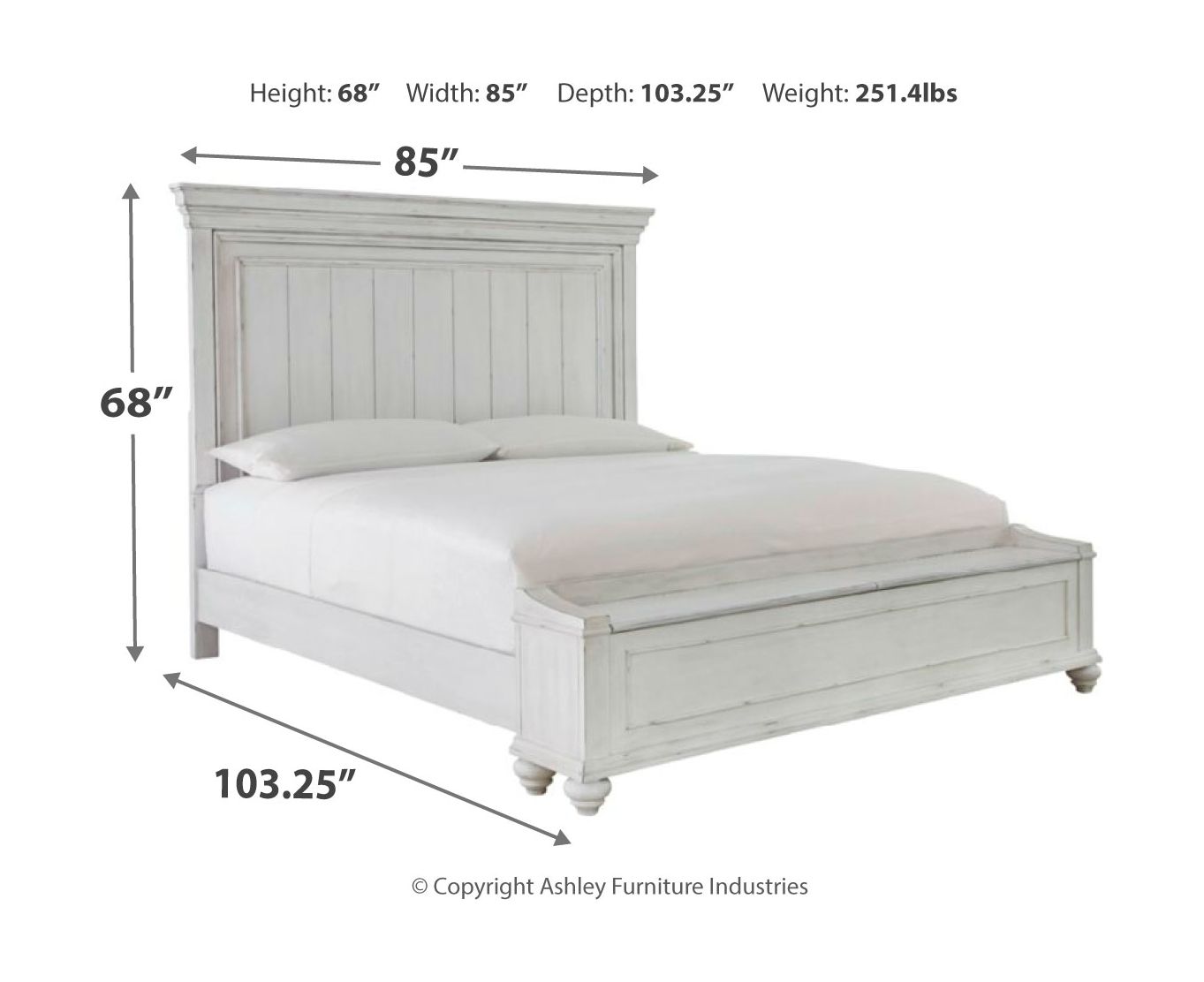 Kanwyn - Panel Bedroom Set - Hornell Furniture Outlet