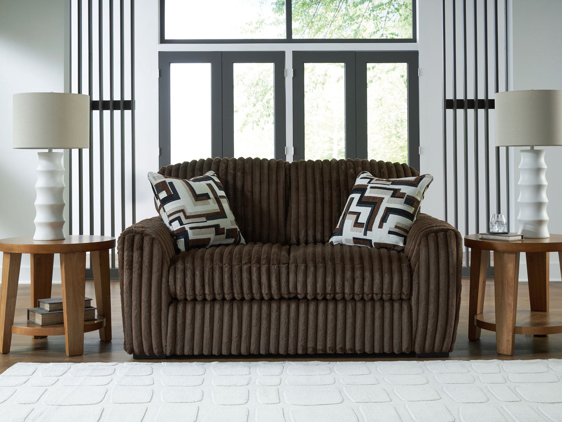 Midnight - Madness - Loveseat - Hornell Furniture Outlet