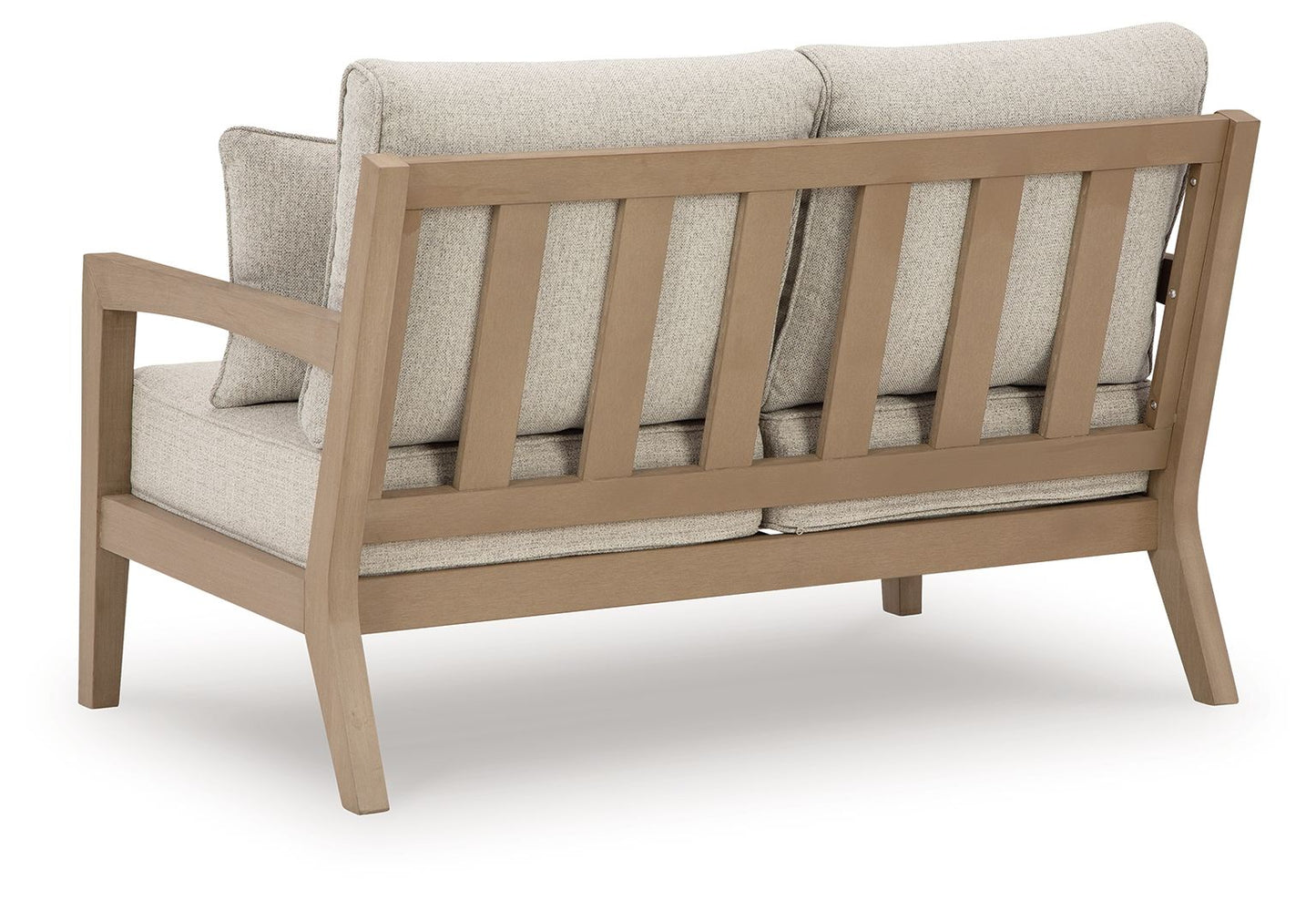 Hallow Creek - Driftwood - Loveseat With Cushion - Hornell Furniture Outlet