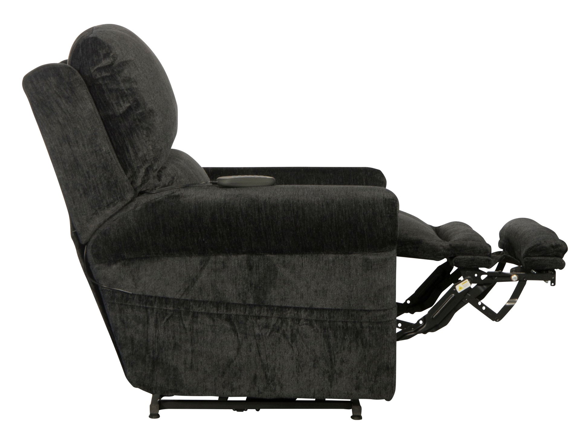 Warner - Power Headrest With Lumbar Power Lay Flat Recliner - Hornell Furniture Outlet