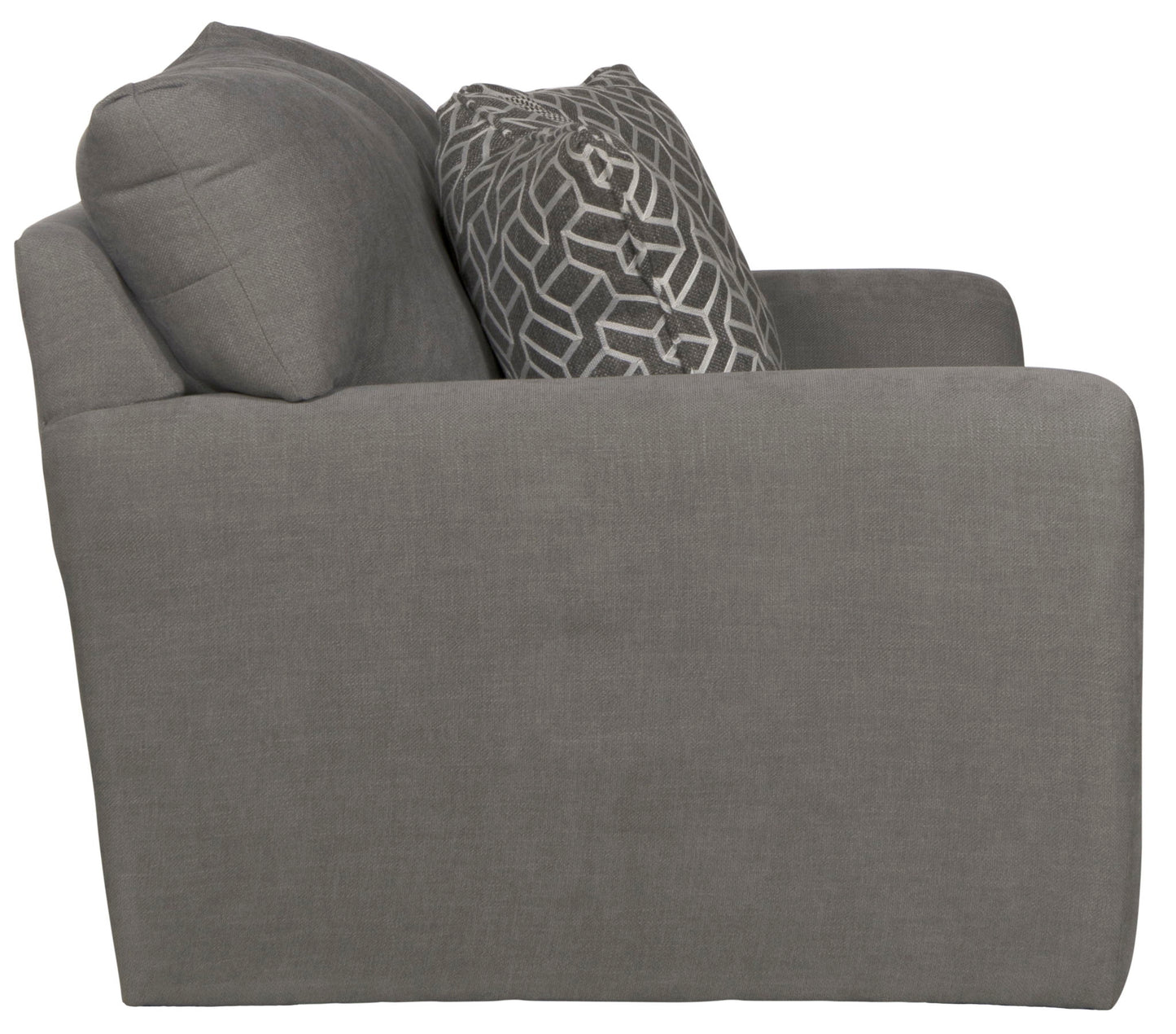 Cutler - Gliding Loveseat - Ash - Hornell Furniture Outlet