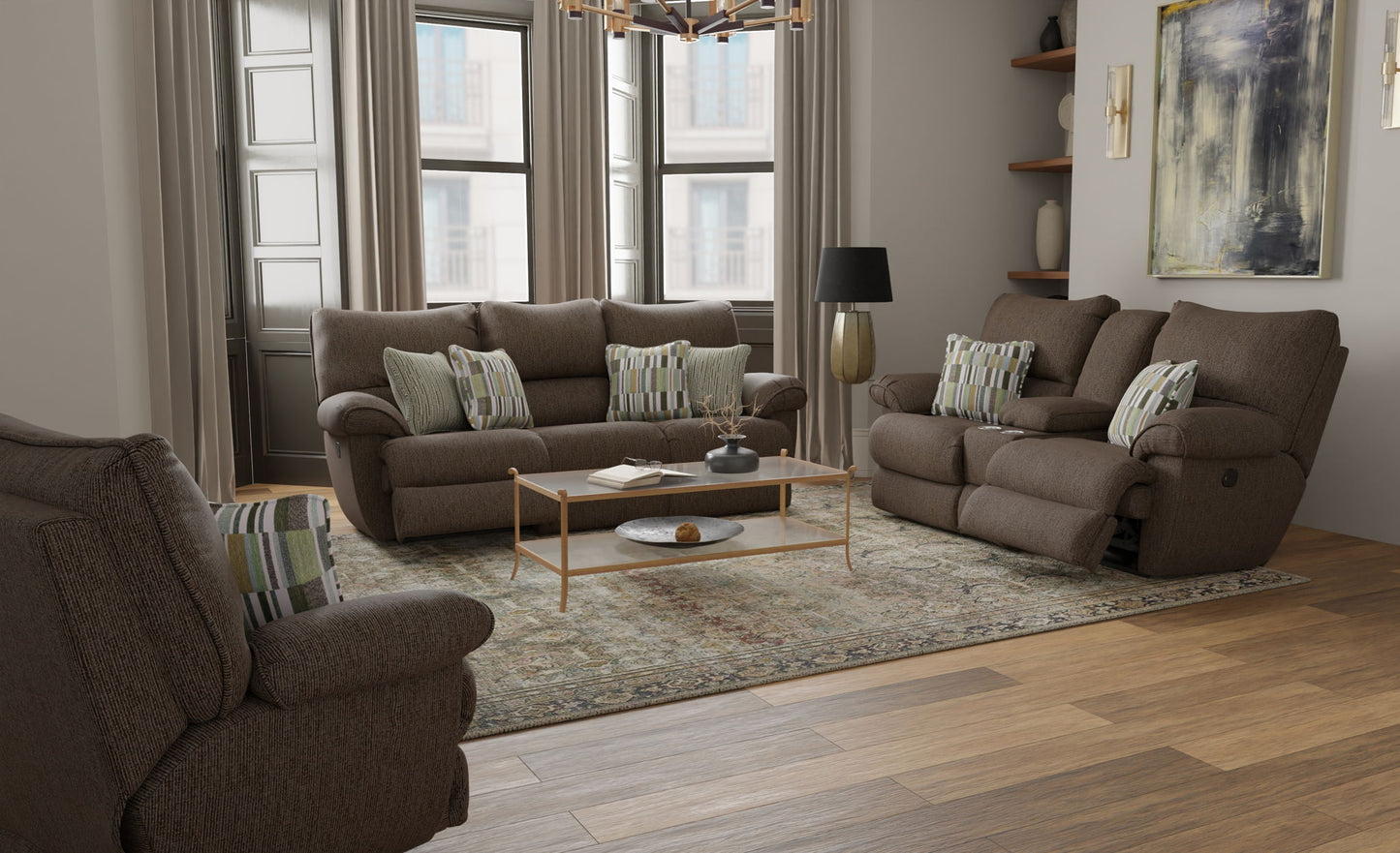 Lenny - Power Lay Flat Reclining Sofa - Hornell Furniture Outlet