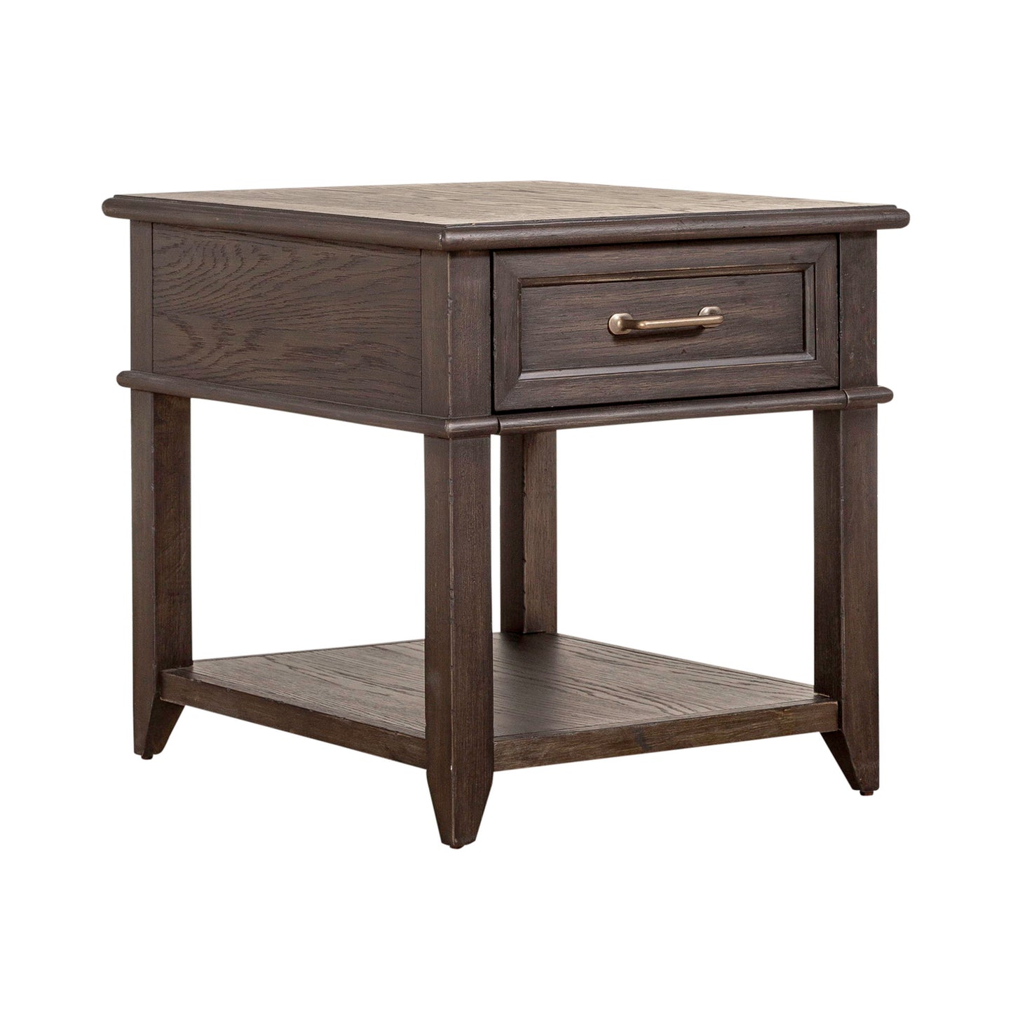 Mill Creek - 3 Piece Living Room Set (Lift Top Cocktail & 2 Drawer End Tables) - Dark Brown - Hornell Furniture Outlet
