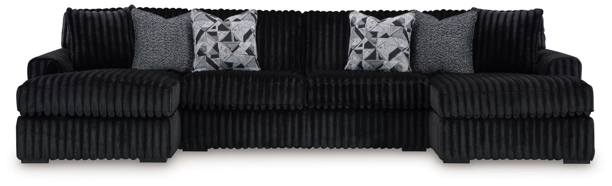 Midnight - Madness - Sectional Set - Hornell Furniture Outlet