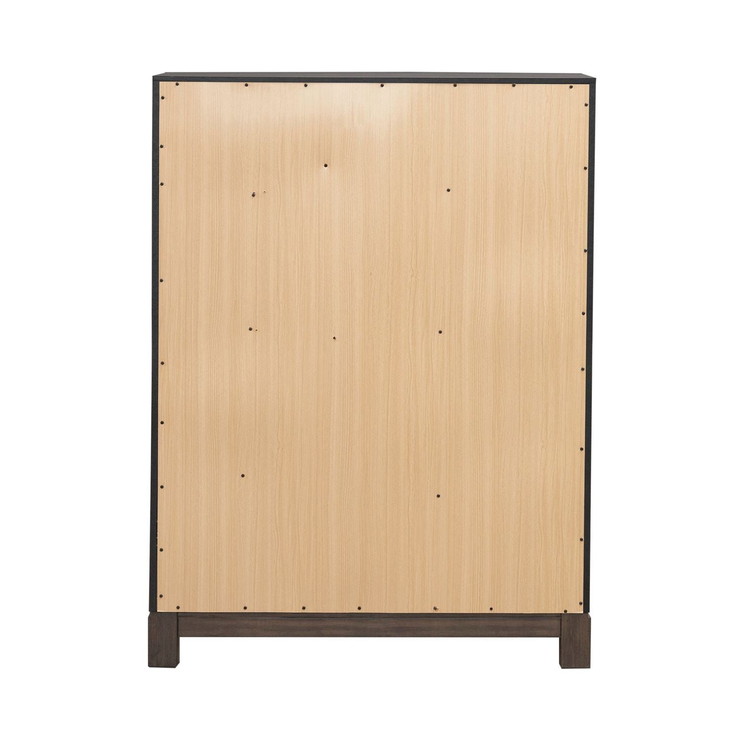 Modern Edge - 5 Drawer Chest - Brown - Hornell Furniture Outlet