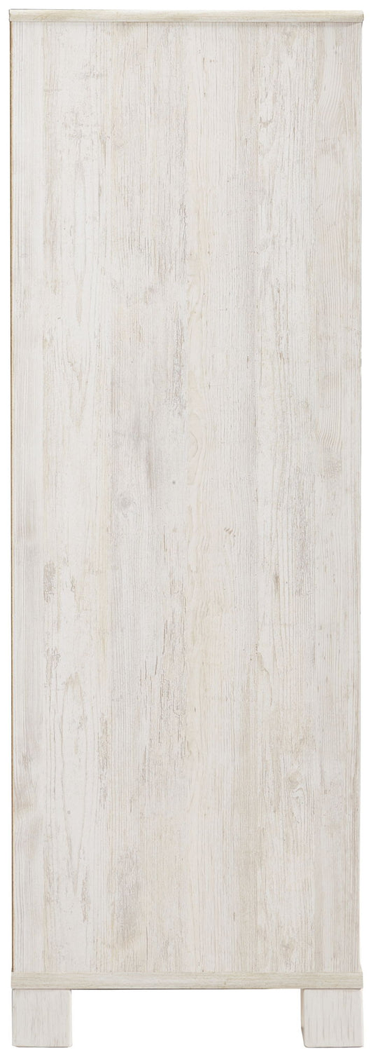 Paxberry - Whitewash - Dressing Chest - Hornell Furniture Outlet