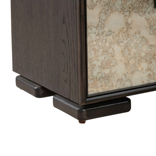 Barlowe - 4 Door Accent Cabinet - Brown - Hornell Furniture Outlet