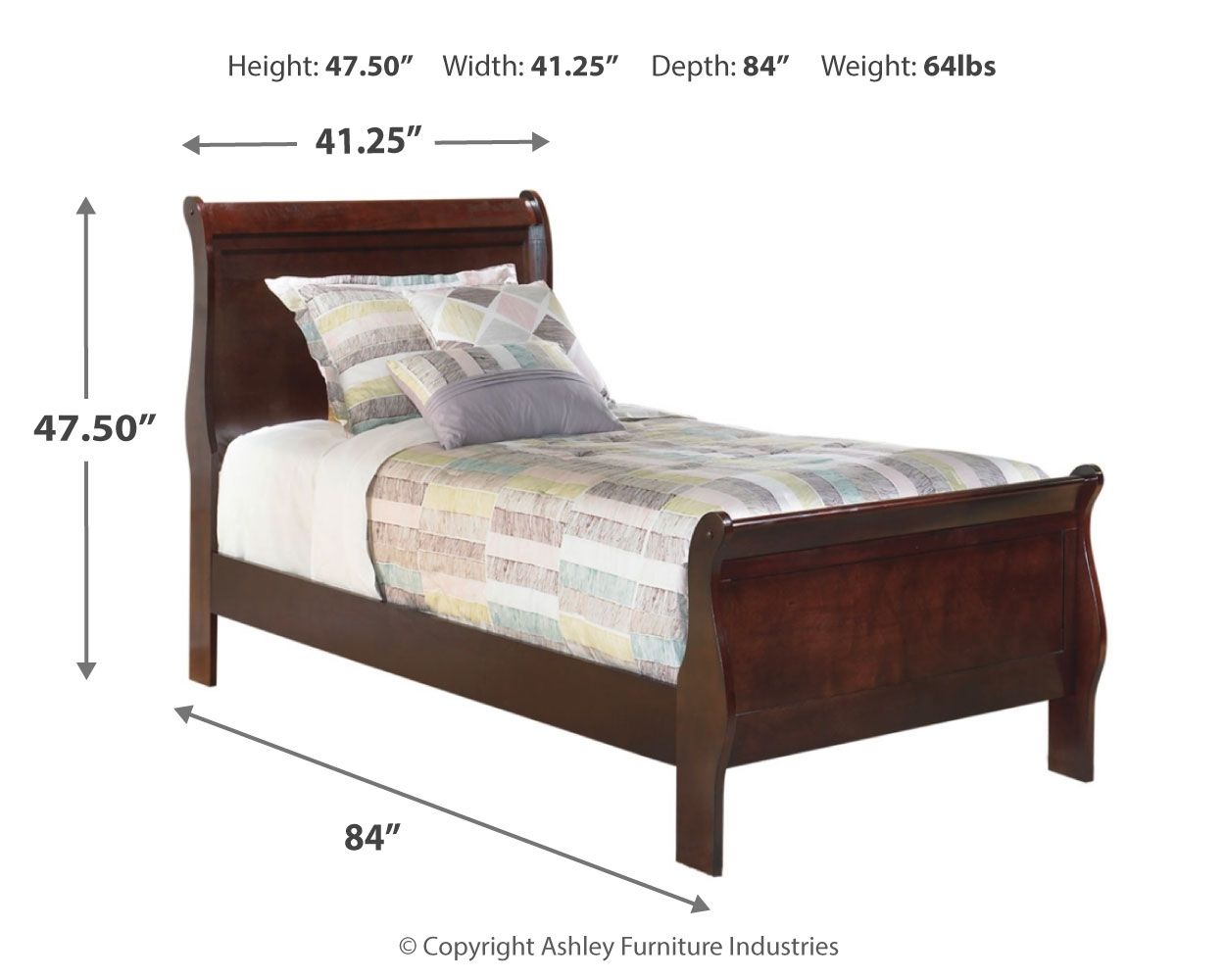 Alisdair - Sleigh Bed Set - Hornell Furniture Outlet