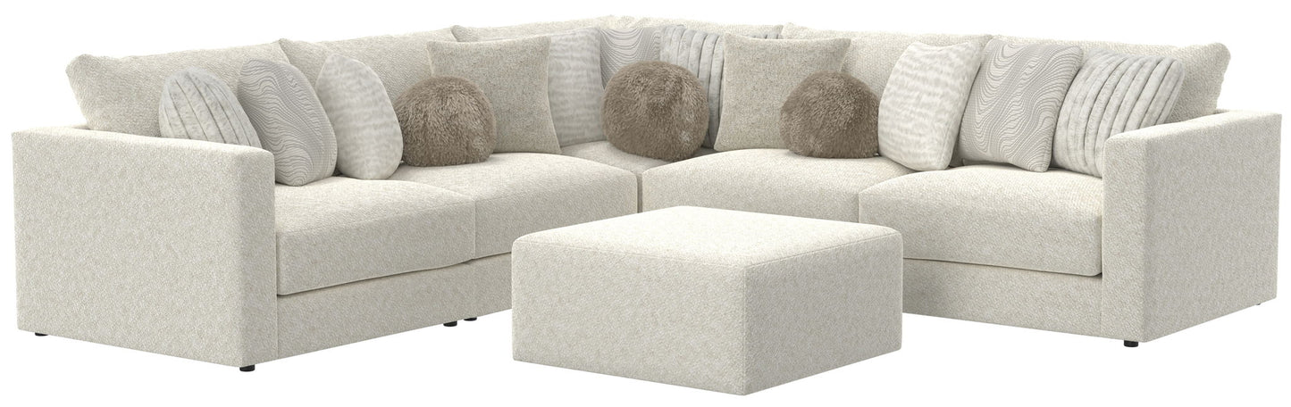 Ritzy - Modular Sofa And Included Cocktail Ottoman - Hornell Furniture Outlet