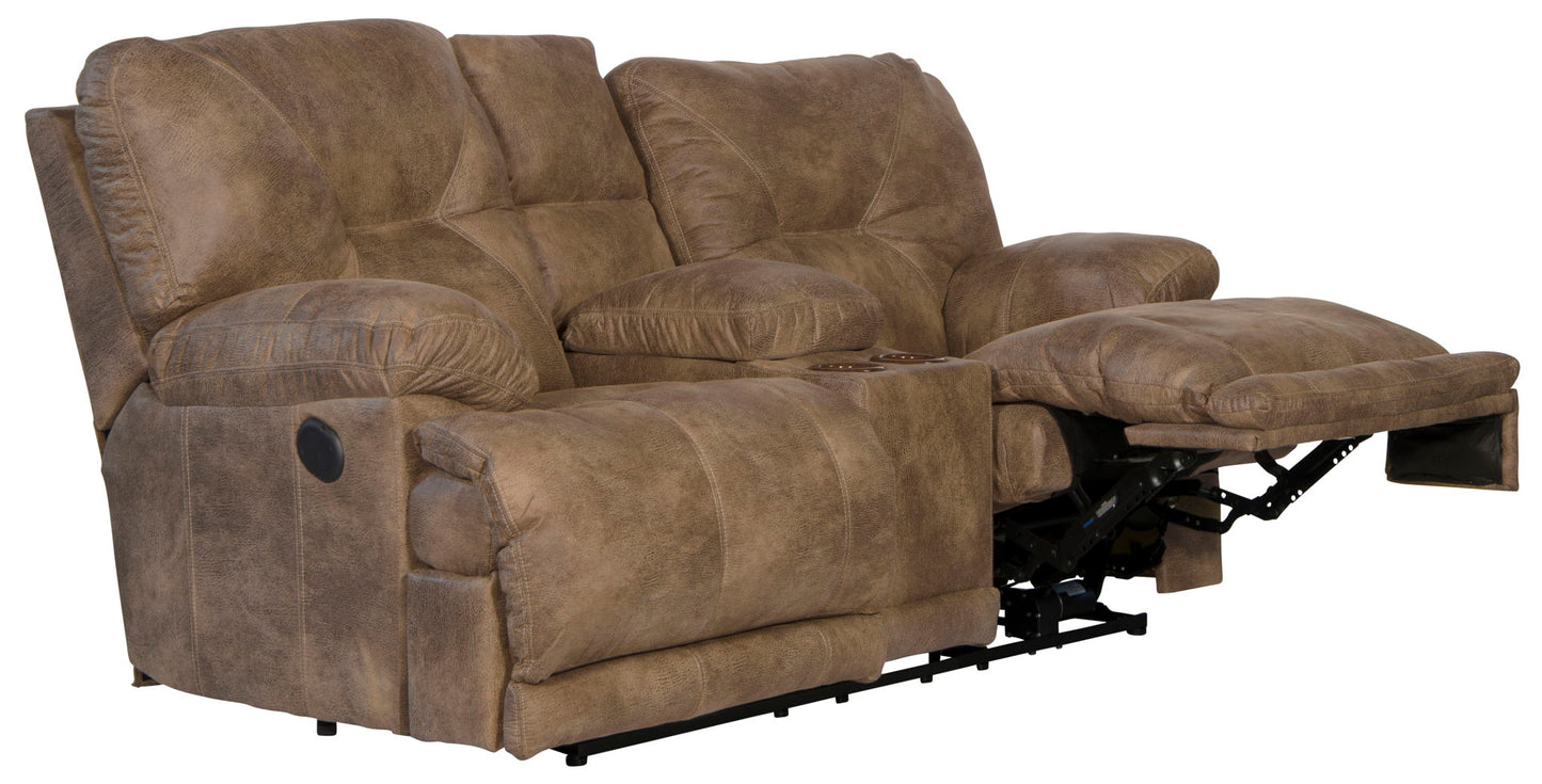 Voyager - Lay Flat Console Reclining Loveseat - Hornell Furniture Outlet
