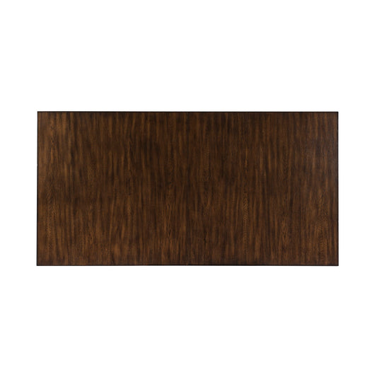 Armand - Trestle Table - Dark Brown - Hornell Furniture Outlet