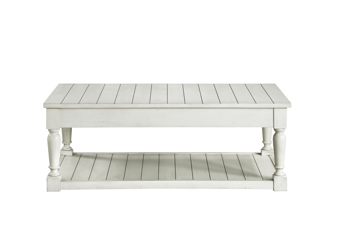 Hemingway - Lift Top Coffee Table - White - Hornell Furniture Outlet