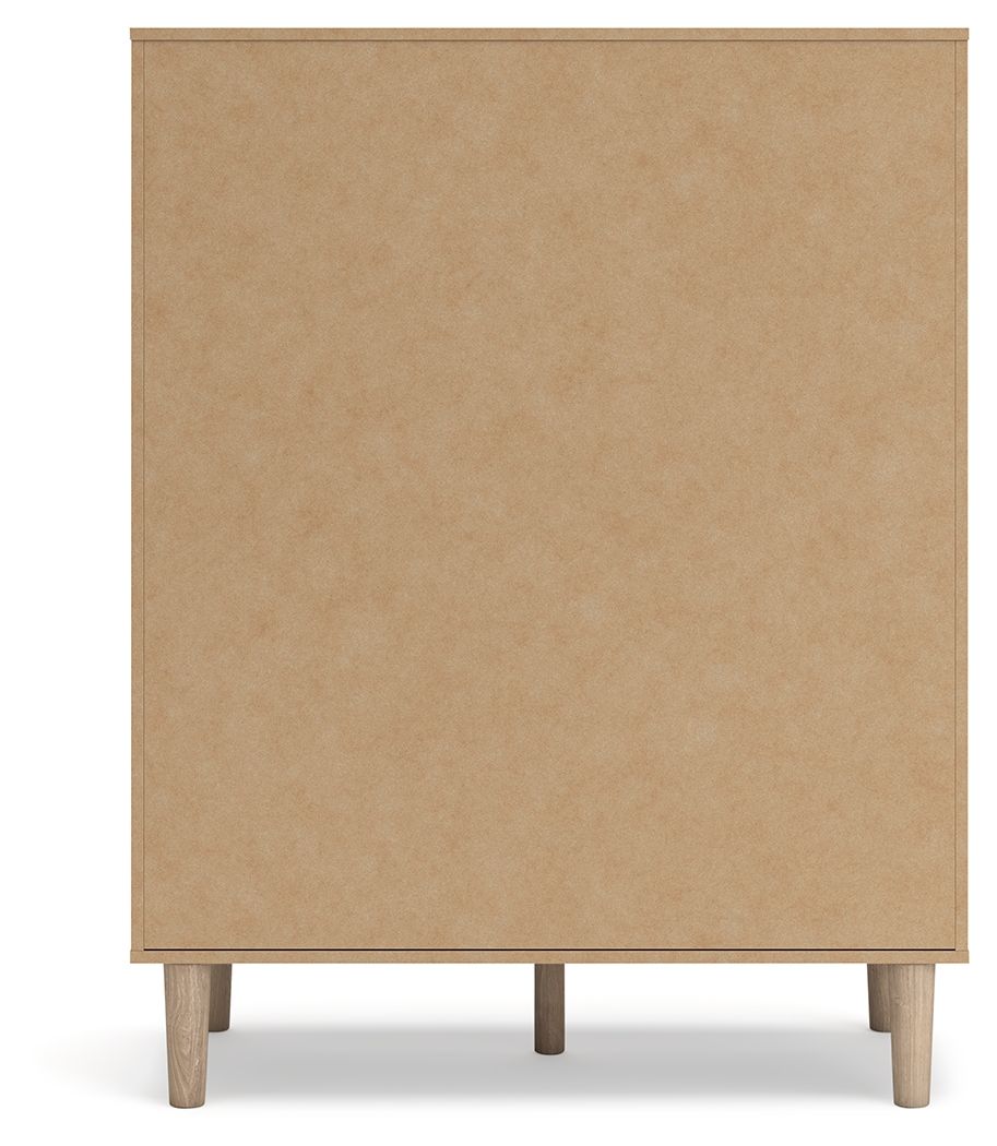 Cielden - Two - Tone - Five Drawer Wide Chest - Hornell Furniture Outlet