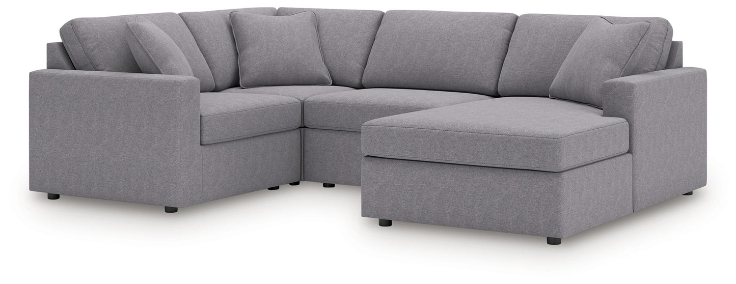 Modmax - Granite - Sectional - Hornell Furniture Outlet