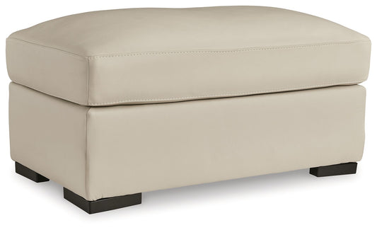 Treasure Trove - 2 Pc. - Chair And A Half, Ottoman - Almond - Hornell Furniture Outlet