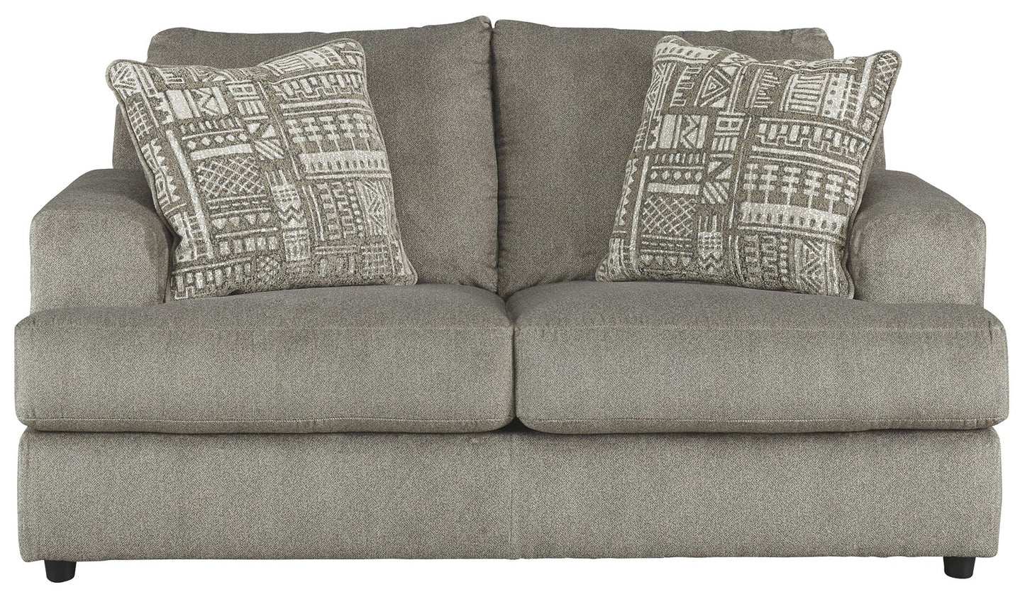Soletren - Stationary Loveseat - Hornell Furniture Outlet