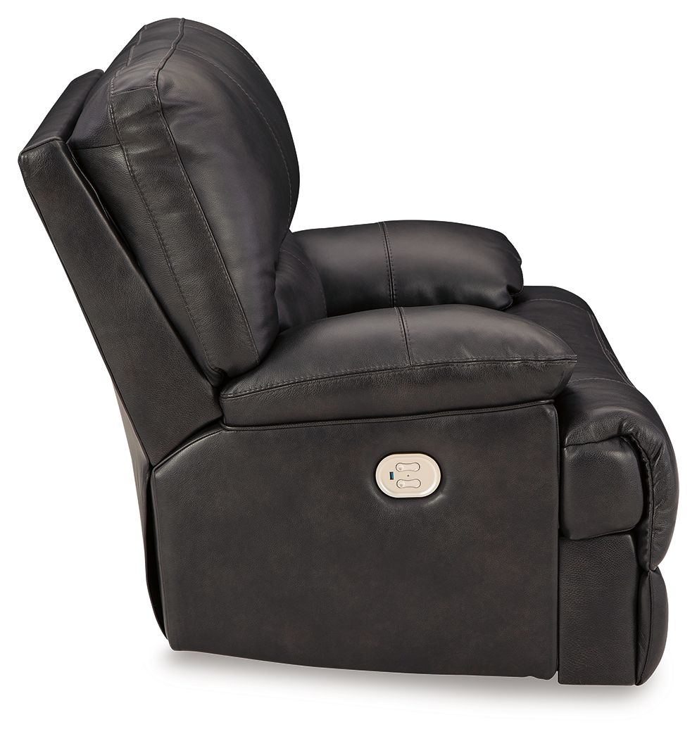 Mountainous - Eclipse - Power Recliner With Adj Headrest - Hornell Furniture Outlet