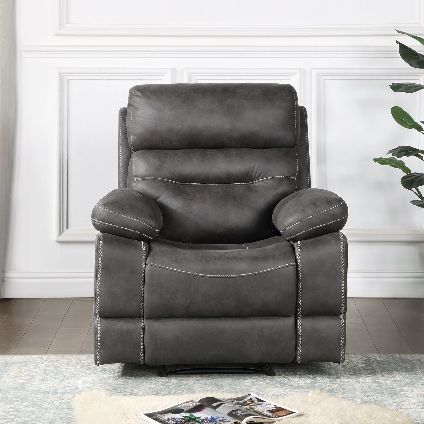 Rudger - Manual Recliner Chair - Hornell Furniture Outlet