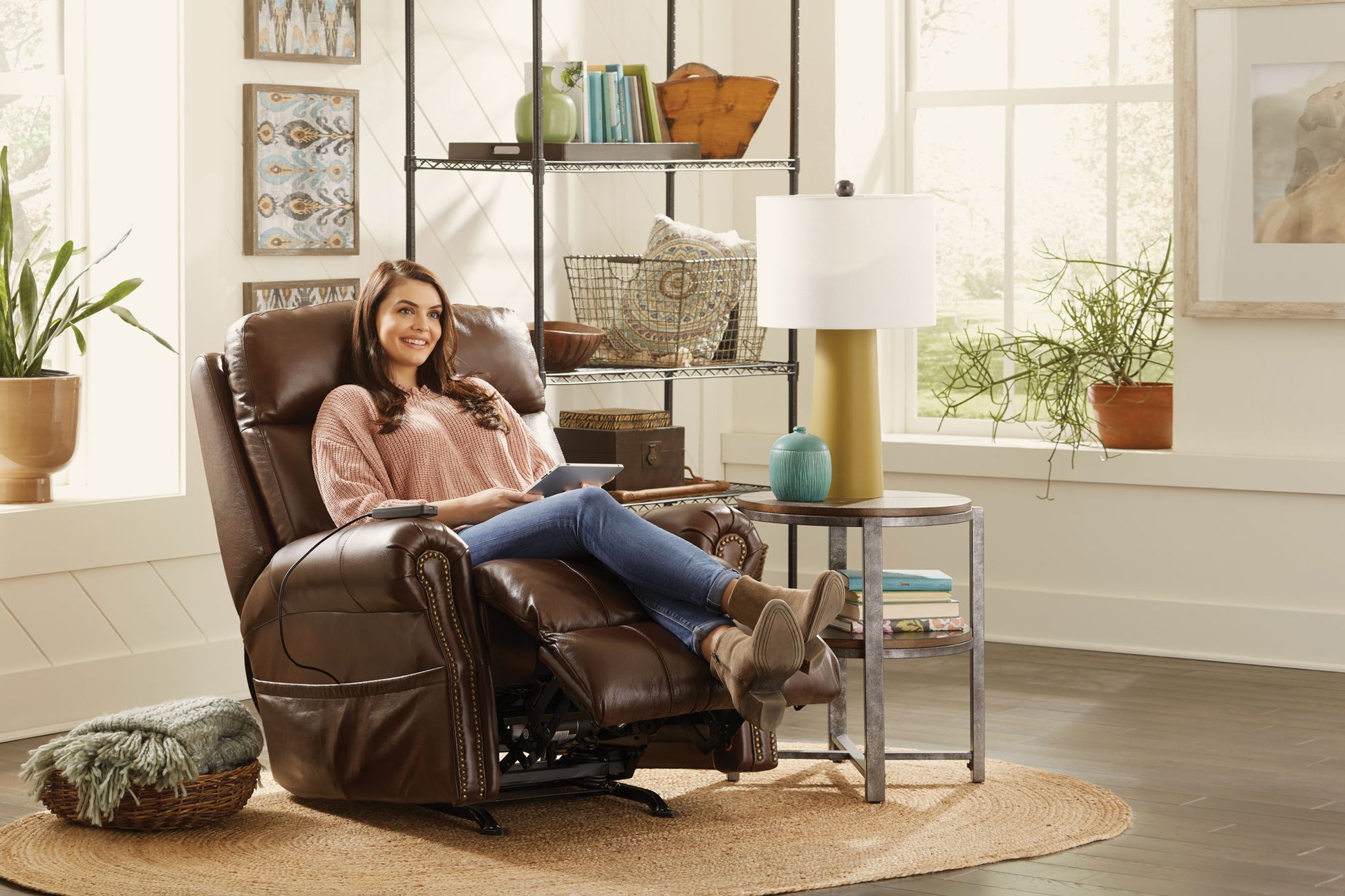 Vito - Power Rocker Recliner - Hornell Furniture Outlet
