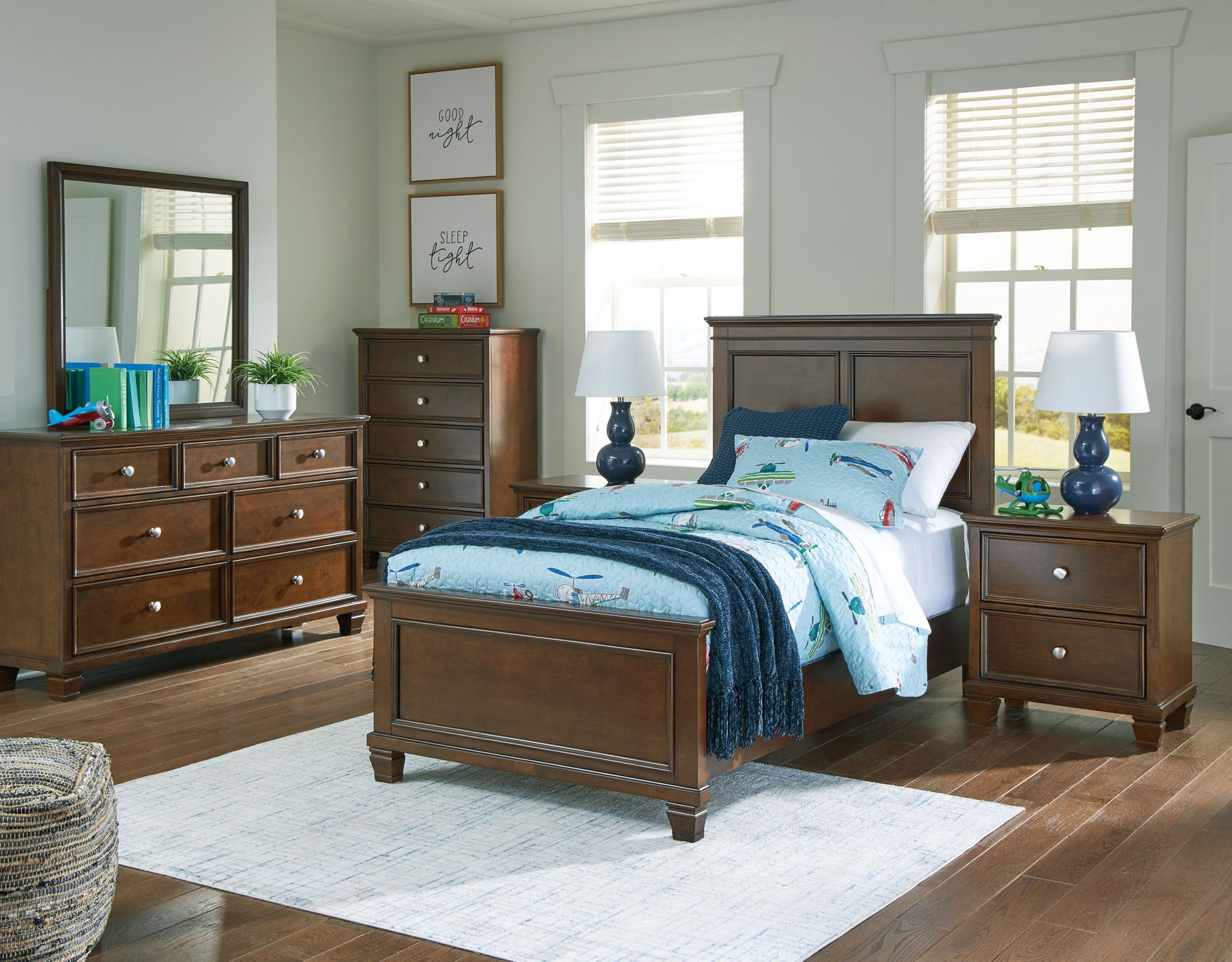 Danabrin - Panel Bedroom Set - Hornell Furniture Outlet