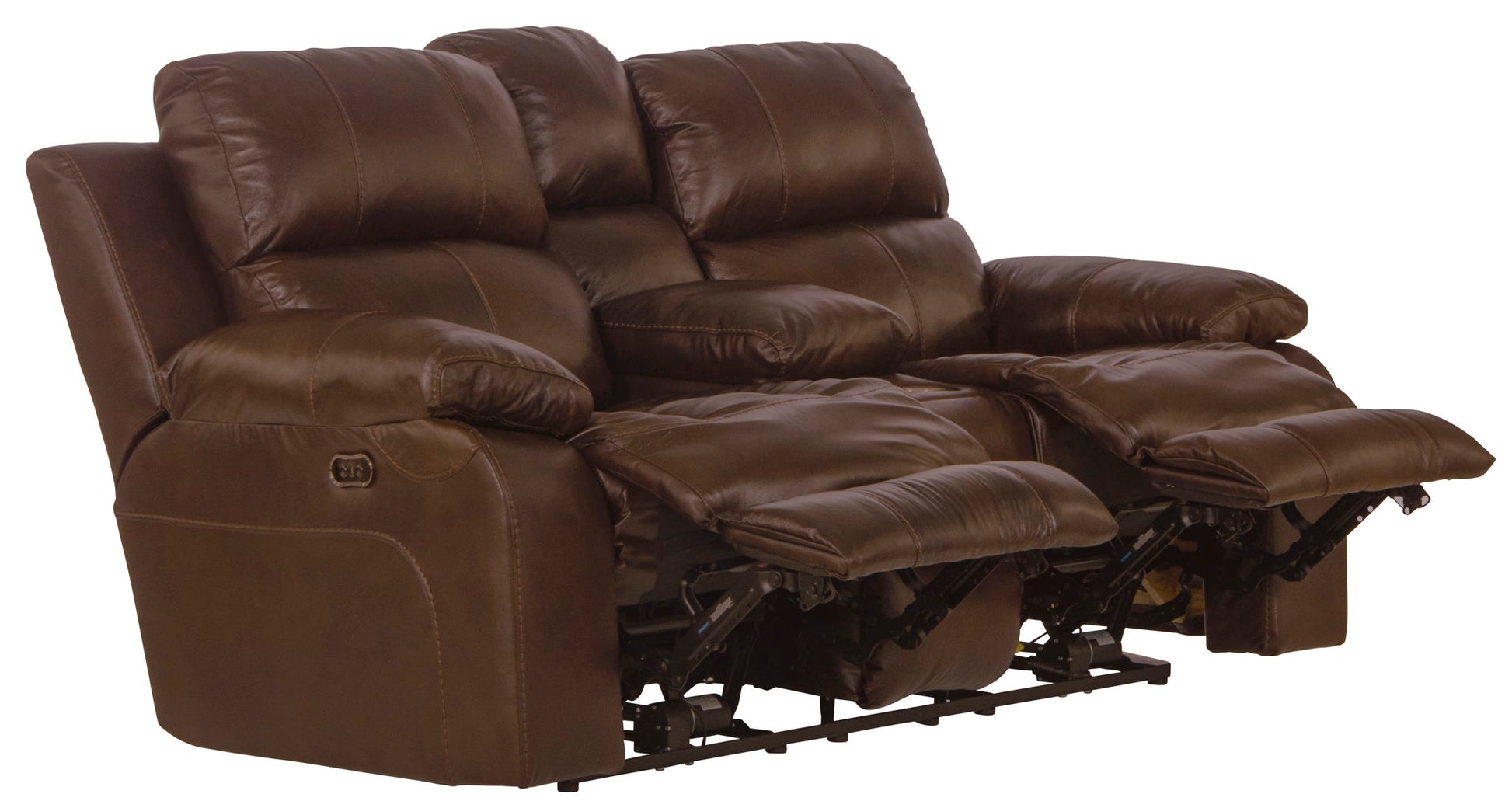 Positano - Reclining Console Loveseat - Hornell Furniture Outlet