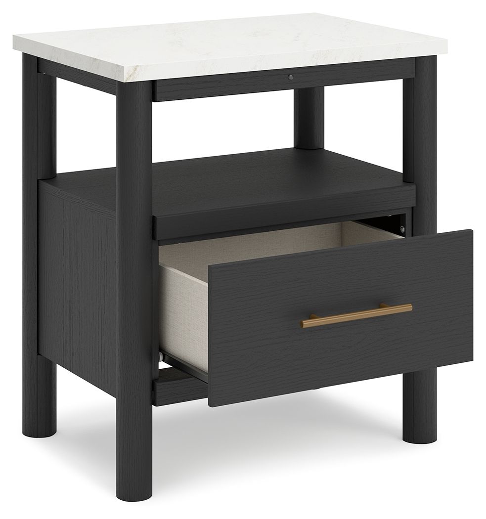 Cadmori - One Drawer Night Stand - Hornell Furniture Outlet