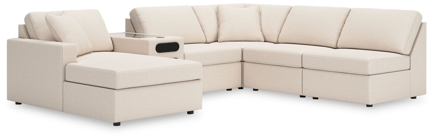 Modmax - Oyster - Sectional - Hornell Furniture Outlet