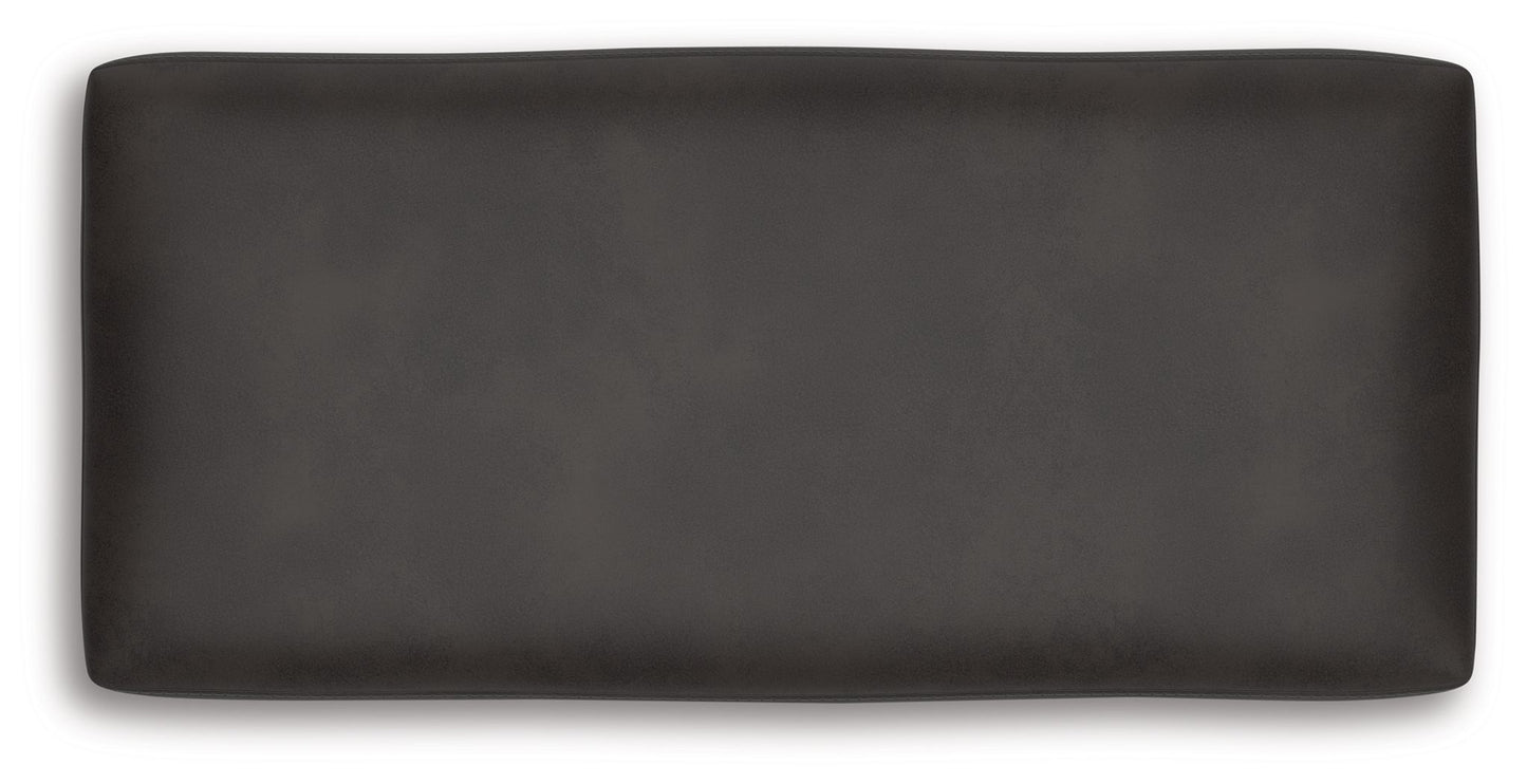 Lofton - Pike - Shadow - Oversized Accent Ottoman - Hornell Furniture Outlet