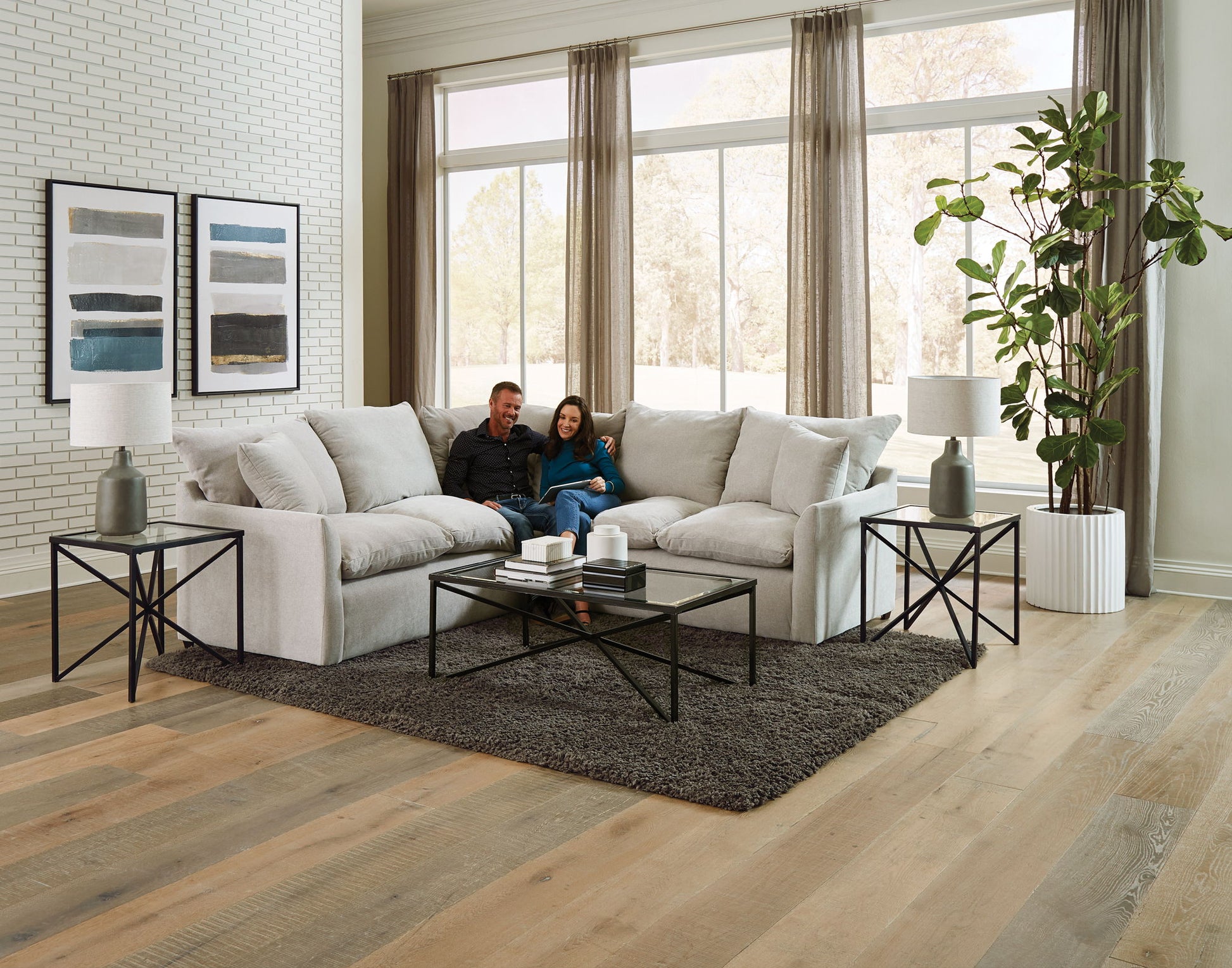 Harper - Sectional - Hornell Furniture Outlet