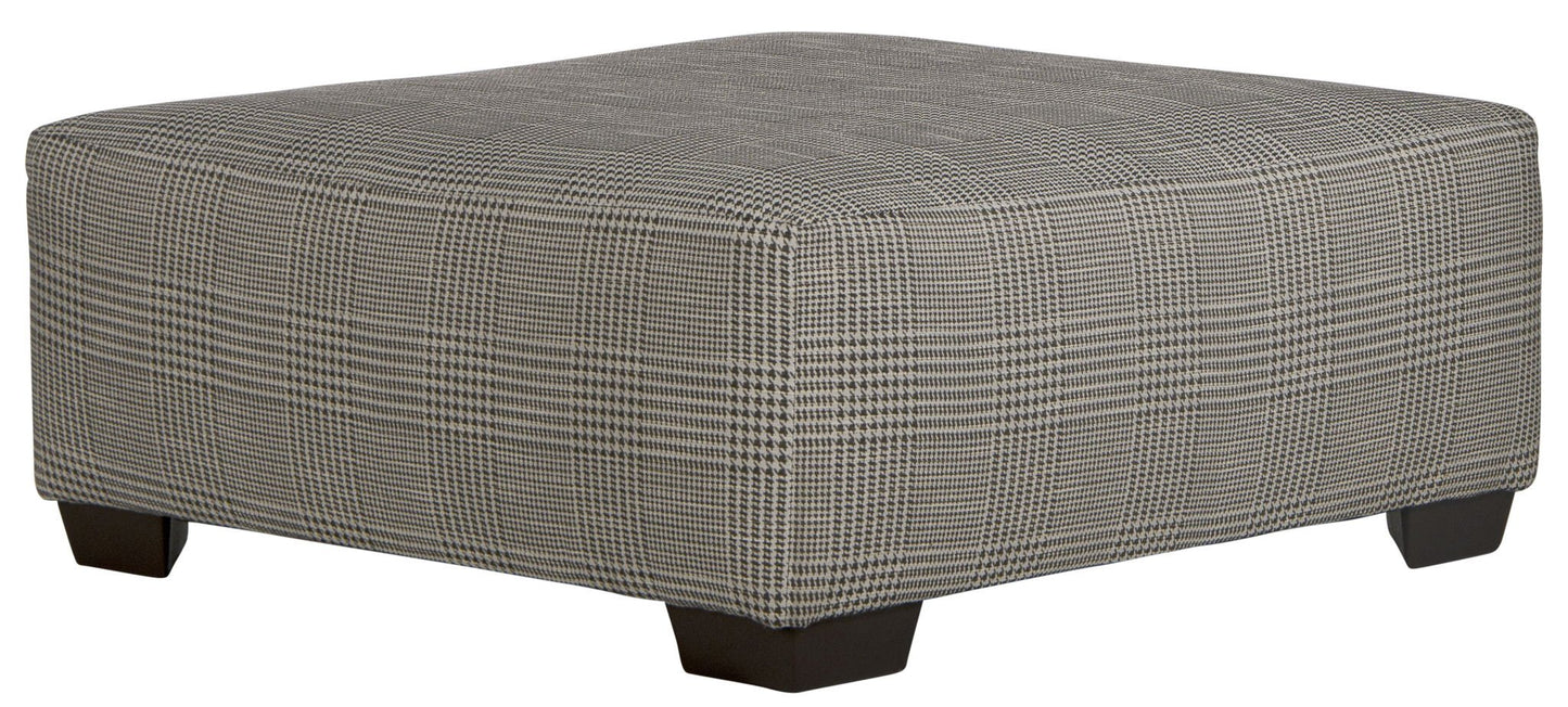 Cutler - Cocktail Ottoman - Basalt - Hornell Furniture Outlet