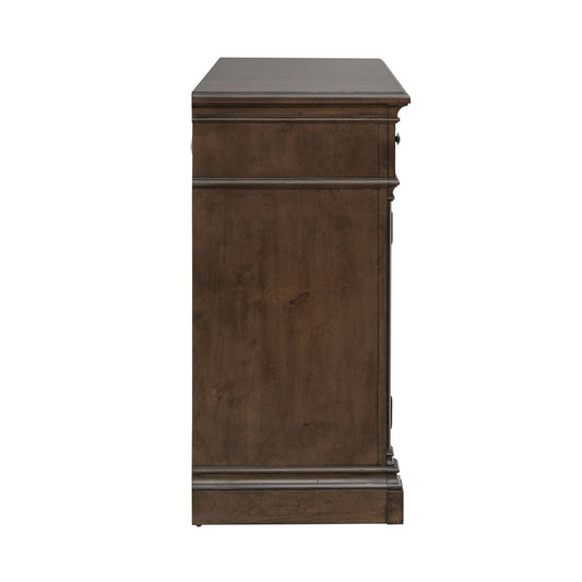 Arden Road - Buffet - Satin Cherry - Hornell Furniture Outlet
