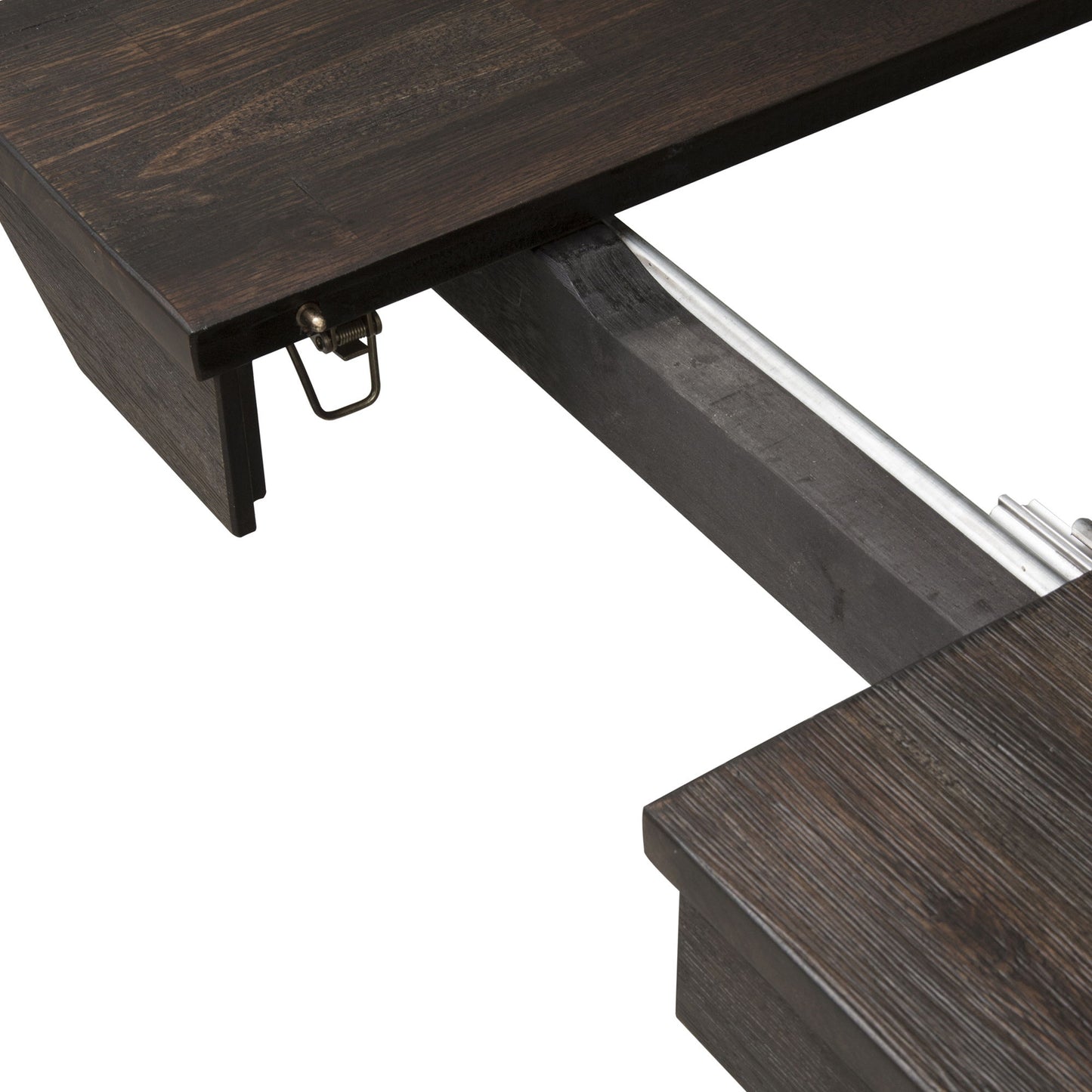 Double Bridge - Trestle Table - Dark Brown - Hornell Furniture Outlet