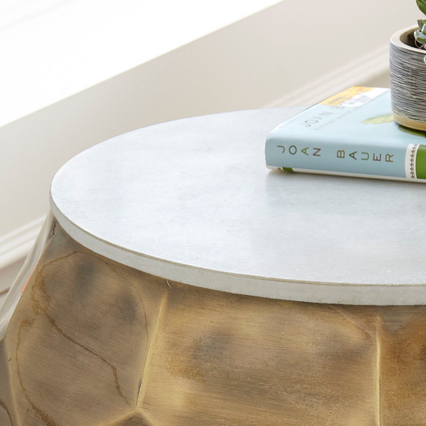 Stomp - Round End Table - Hornell Furniture Outlet