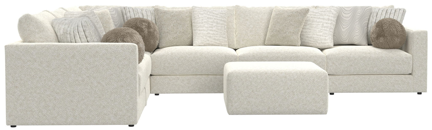 Ritzy - Modular Sofa And Included Cocktail Ottoman - Hornell Furniture Outlet