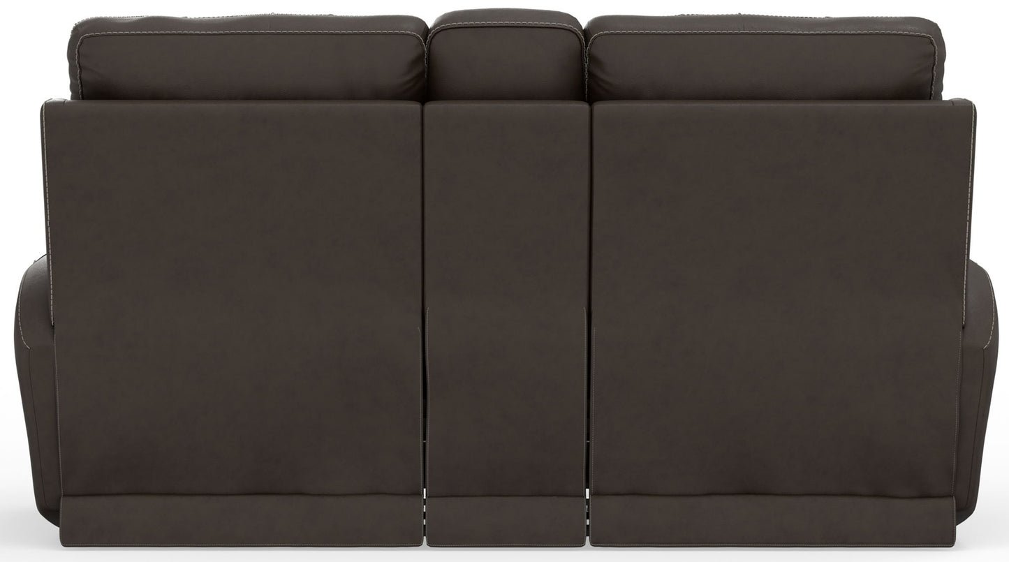Fredda - Power Recliner Console Loveseat - Hornell Furniture Outlet