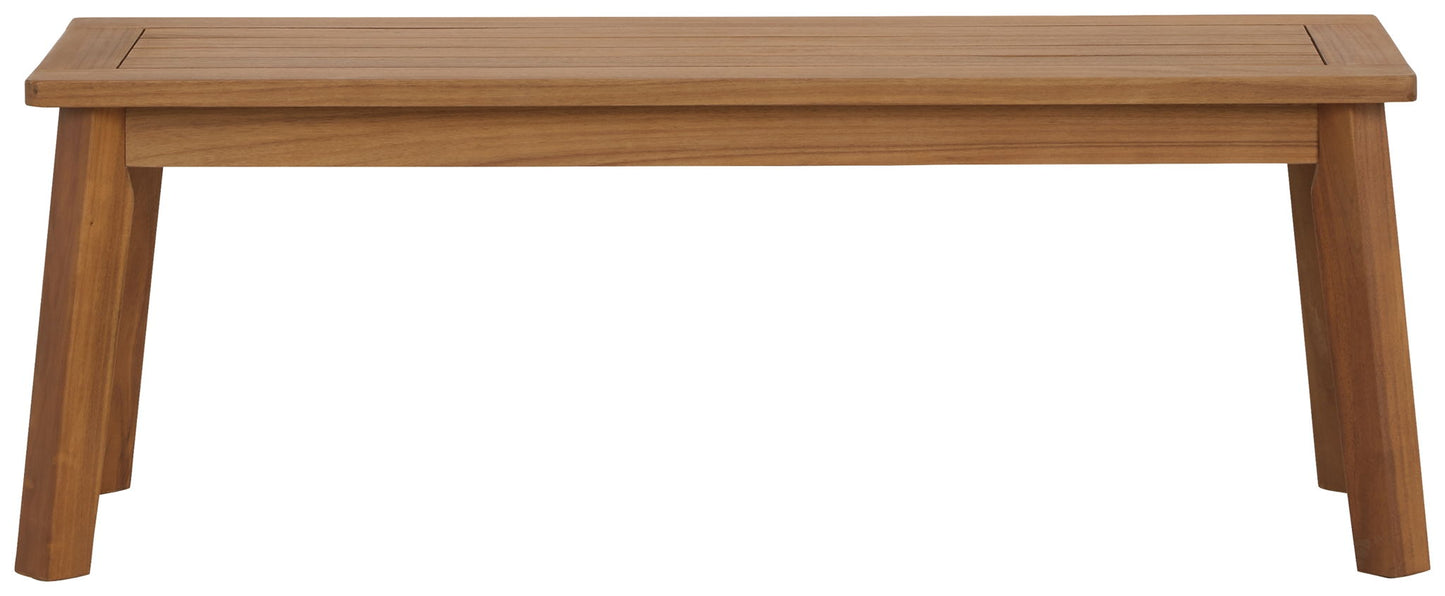 Janiyah - Light Brown - Bench - Hornell Furniture Outlet
