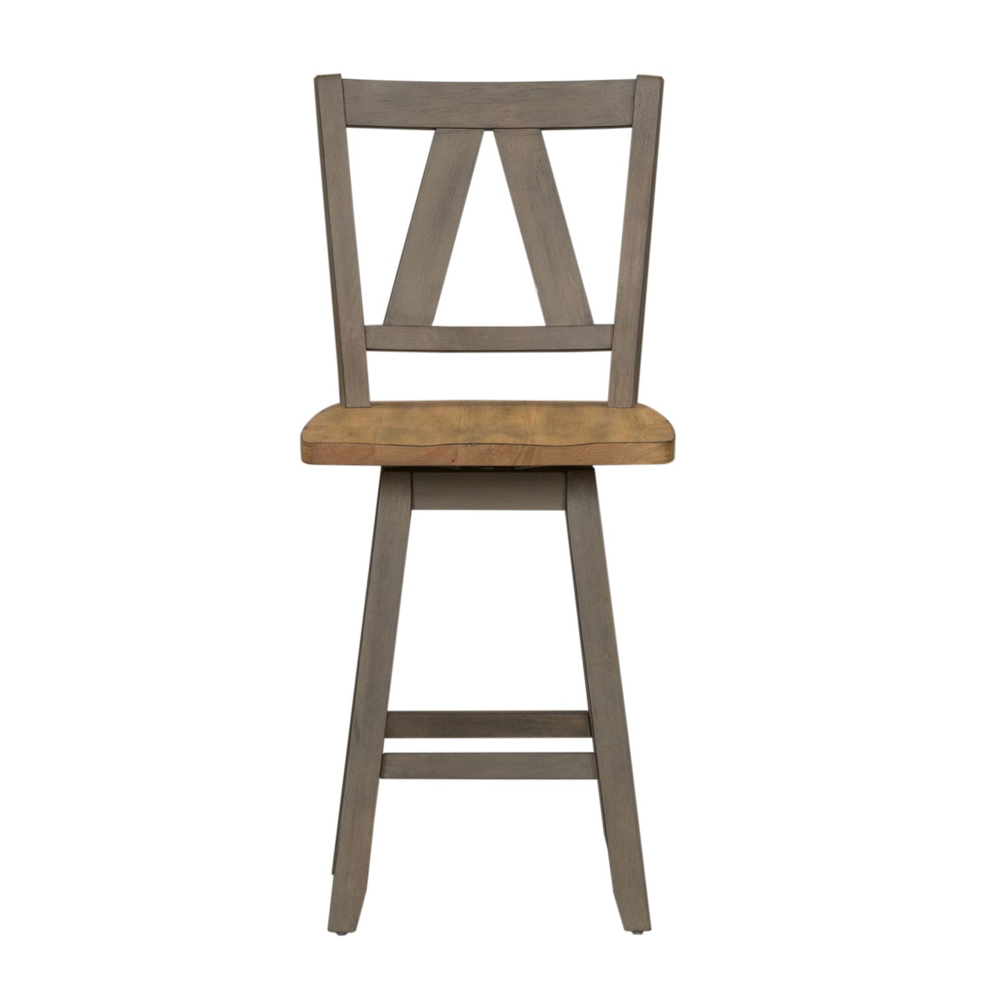 Lindsey Farm - Counter Height Swivel Chair (RTA) - Hornell Furniture Outlet