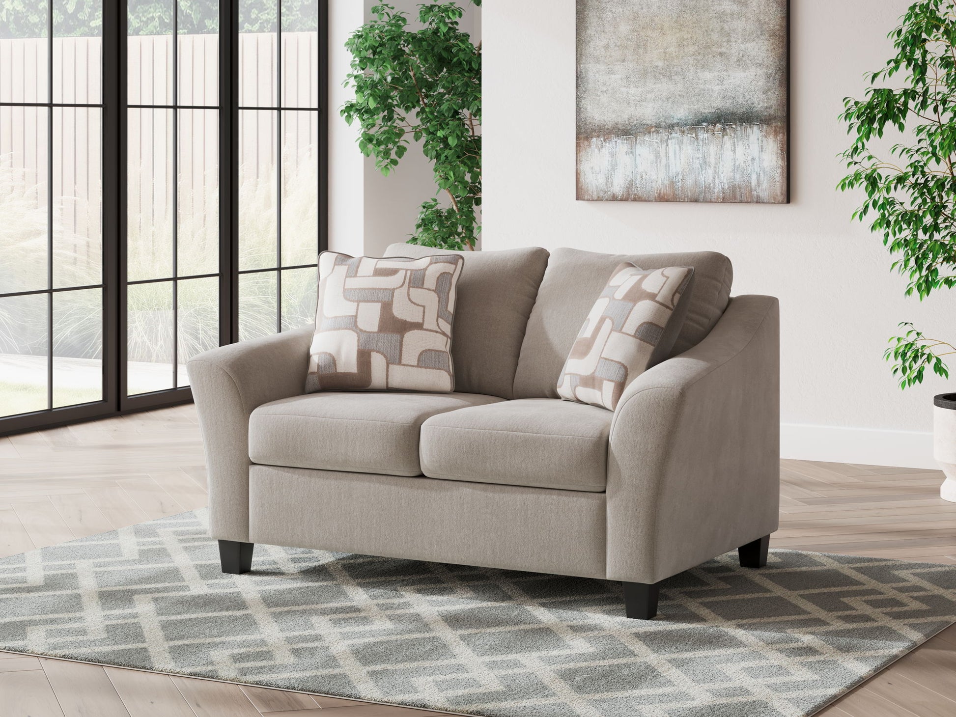 Willarae - Taupe - 2 Pc. - Sofa, Loveseat - Hornell Furniture Outlet