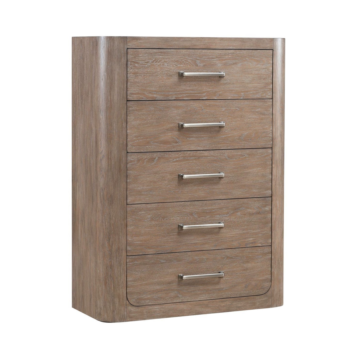 South Bend - 5 Drawer Chest - Brown - Hornell Furniture Outlet